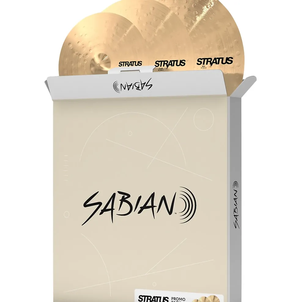 SABIAN STRATUS Performance Cymbal Set