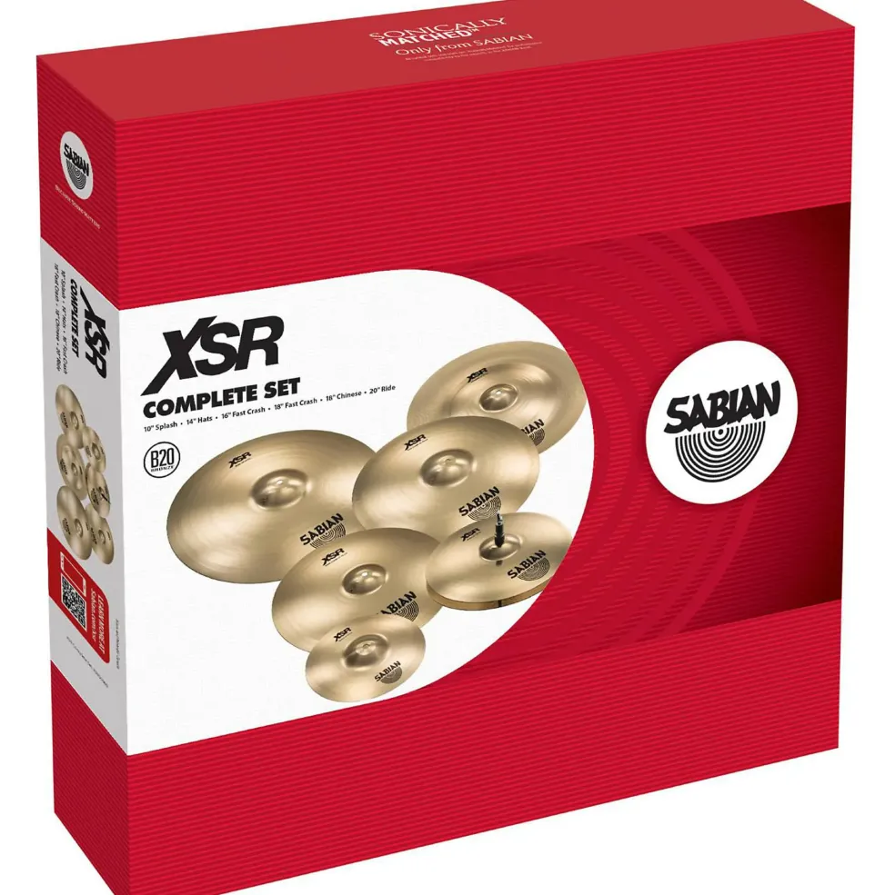 SABIAN XSR Complete Set Cymbals