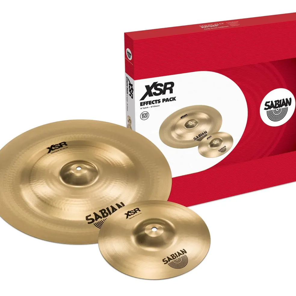 SABIAN XSR Effects Pack Cymbals