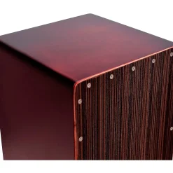 Sawtooth Ebony Cajon, Compact Size With Cajon Carry Bag