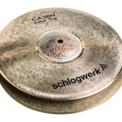 SCHLAGWERK Cajon Hi-Hat Cymbals 12 in.