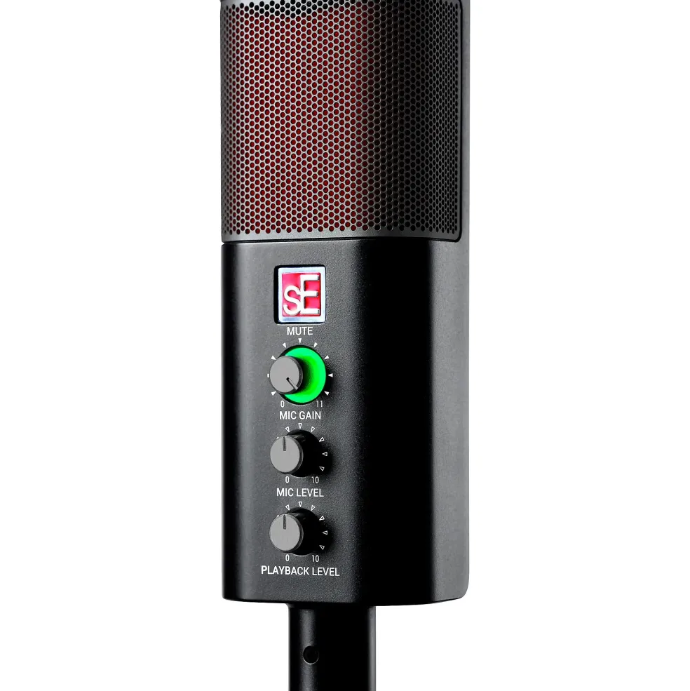 sE Electronics NEOM USB Cardioid Condenser Microphone Black