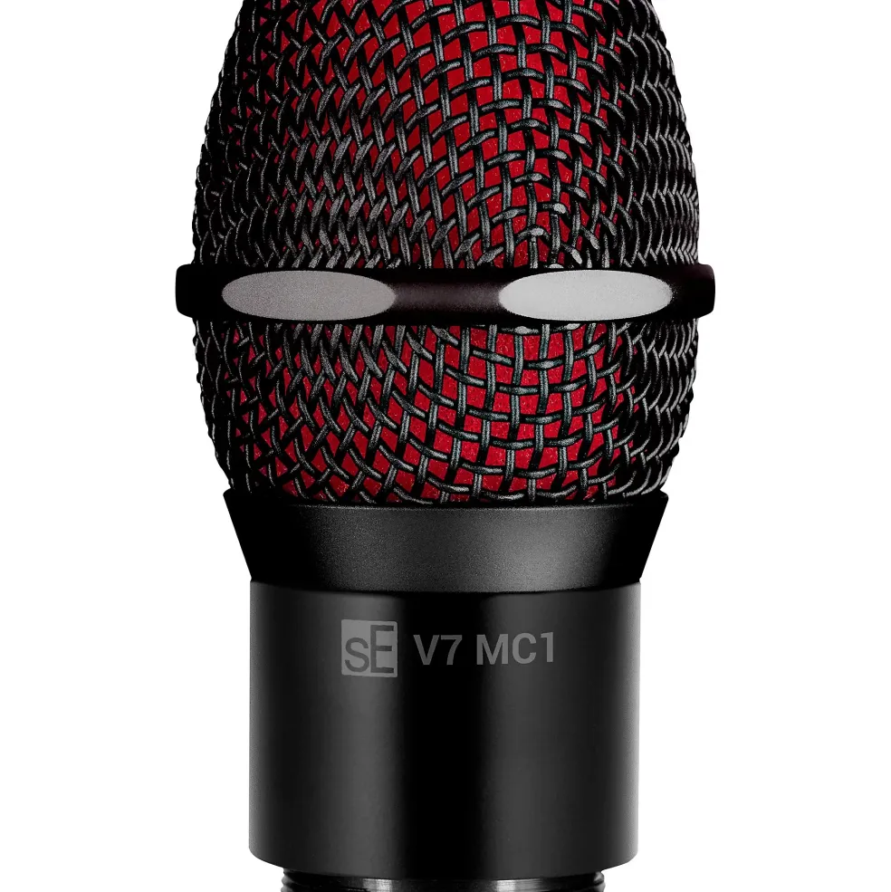sE Electronics V7 MC1 black with internal windscreen Black