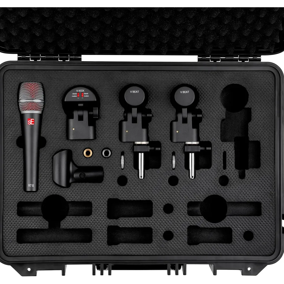 sE Electronics V Pack Venue Drum Microphone Package