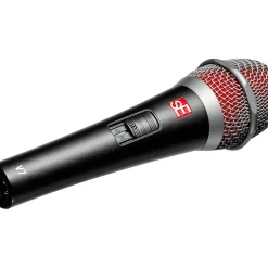 sE Electronics V7 SWITCH Dynamic Supercardioid Microphone With On/Off Switch Black