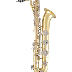 Selmer 300 Series Baritone Saxophone Lacquer Nickel Plated Keys