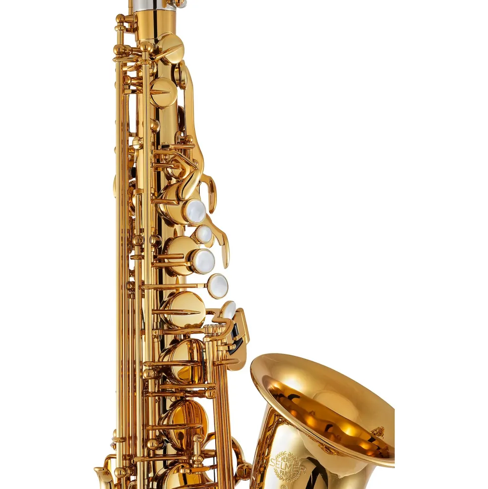 Selmer Paris Signature Series Lacquer Alto Saxophone Gold Lacquer