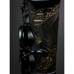 Selmer Paris Supreme Limited Edition Eb Alto Saxophone Matte Black Black Matte Keys