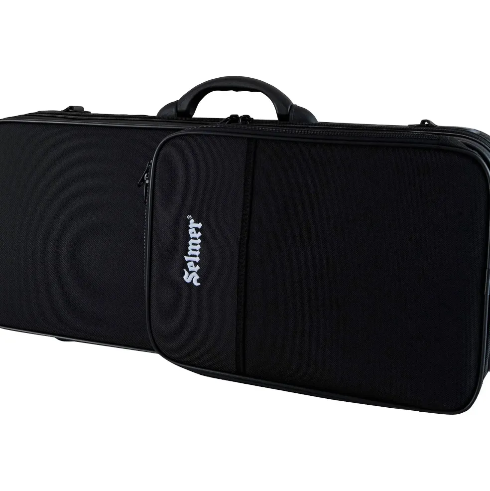 Selmer Selmer Alto Saxophone, Lacquer Finish, Lightweight Case, Selmer R402 Mouthpiece Silver Plated Silver Keys