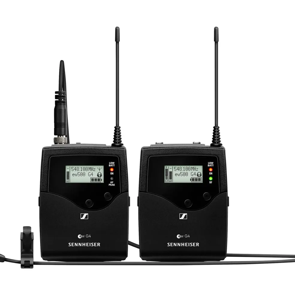 Sennheiser EW 512P G4 Portable Wireless Lavalier Microphone System AW+