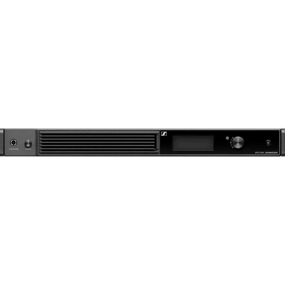 Sennheiser SPECTERA BASE STATION 1RU rackmount Base Station for Spectera system, with (3) mains cables (EU, UK, US prongs)
