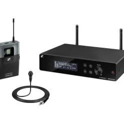Sennheiser XSW 2-ME2-A Omnidirectional Lavalier Wireless System A Black