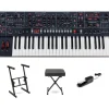 Sequential Trigon-6 6-Voice Polyphonic Analog Synthesizer Essentials Bundle