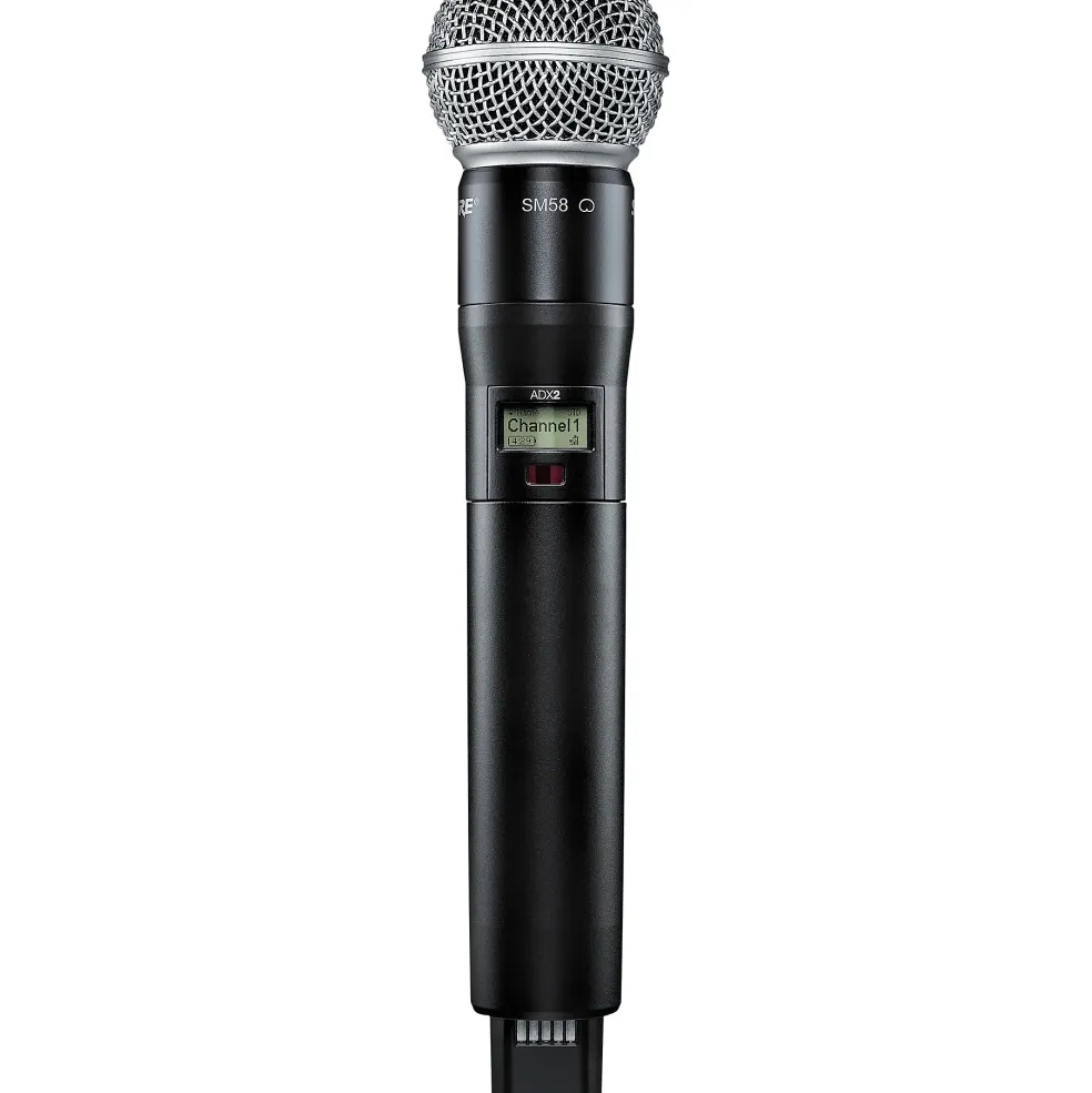 Shure Axient Digital ADX2/SM58 Wireless Handheld Microphone Transmitter With SM58 Capsule Band G57