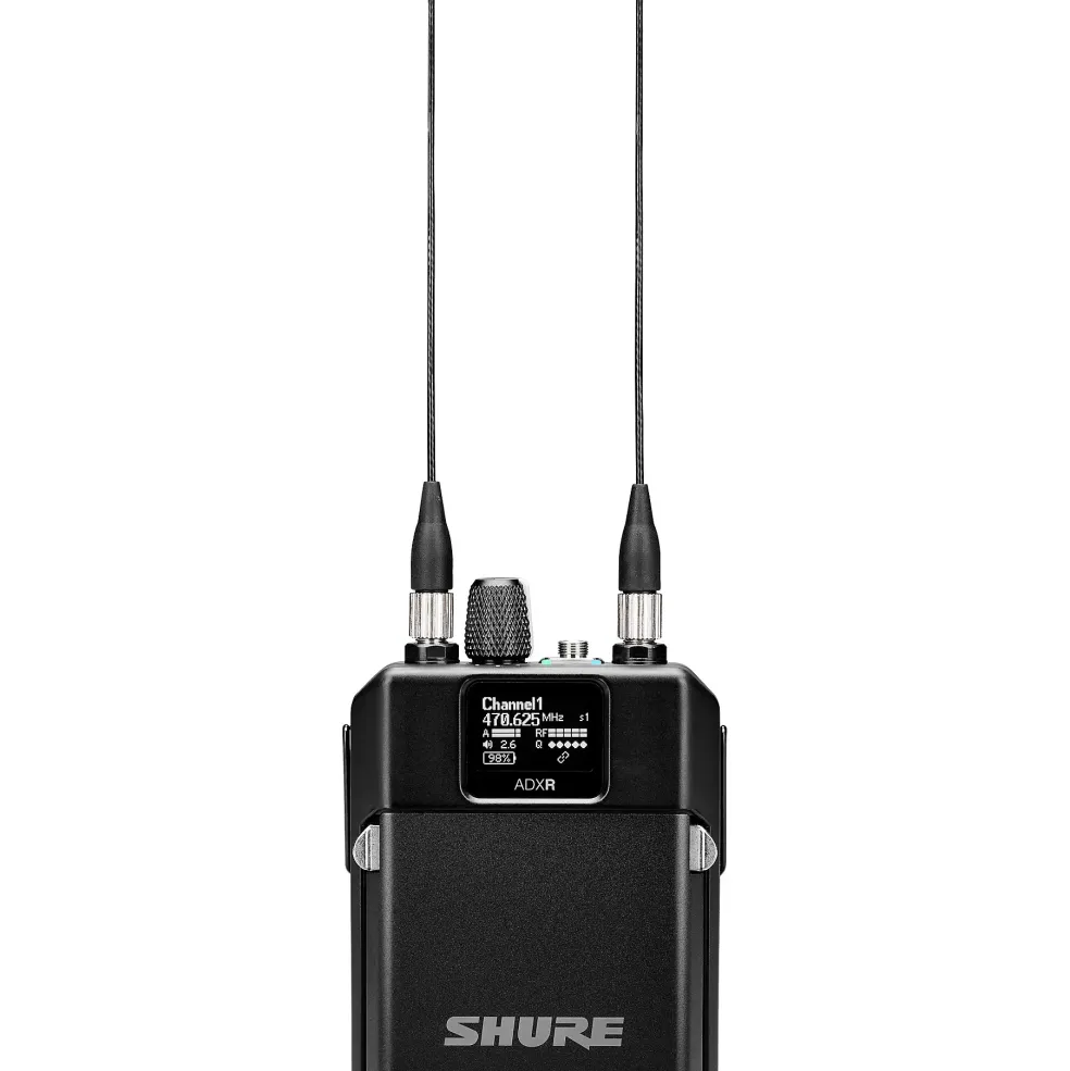 Shure Axient Digital PSM ADXR Bodypack Receiver A 470-636 MHz Band A