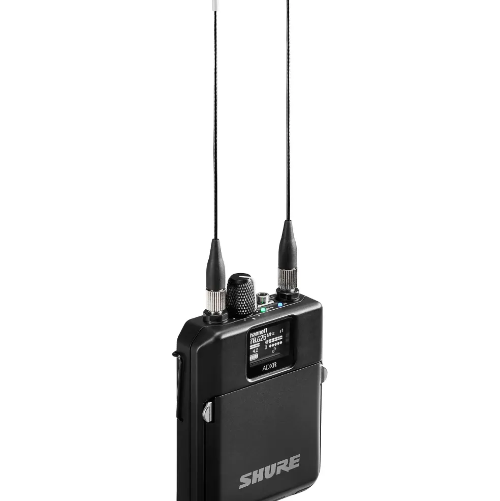 Shure Axient Digital PSM ADXR Bodypack Receiver A 470-636 MHz Band A