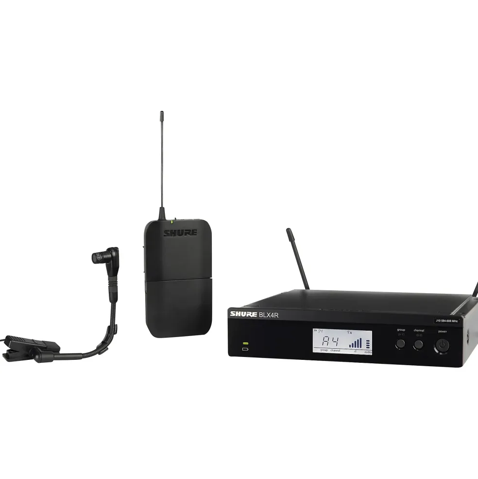 Shure BLX14R/B98 Wireless Horn System With Rackmountable Receiver and WB98H/C Band J11