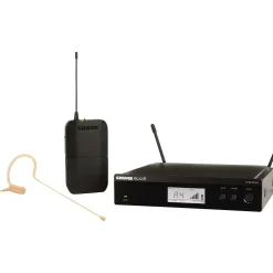 Shure BLX14R/MX53 Wireless Headset System With MX153 Headset Mic Band H9