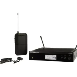 Shure BLX14R/W85 Wireless Lavalier System With WL185 Cardioid Lavalier Mic Band H9