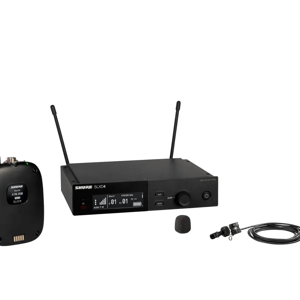 Shure BLX14R/W85M Lavalier System With WL185M Band J52