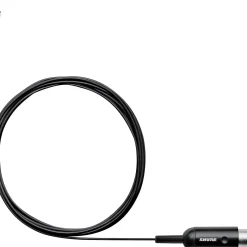 Shure DL4 DuraPlex Omnidirectional Waterproof Lavalier Microphone (MTQG Connector) MTQG Black