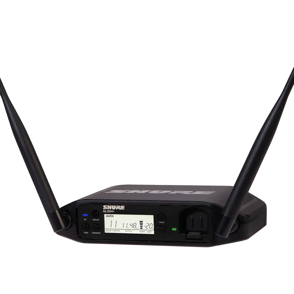 Shure GLX-D14+ Presenter System With BETA 98, 2.4 and 5.8gHz Bands