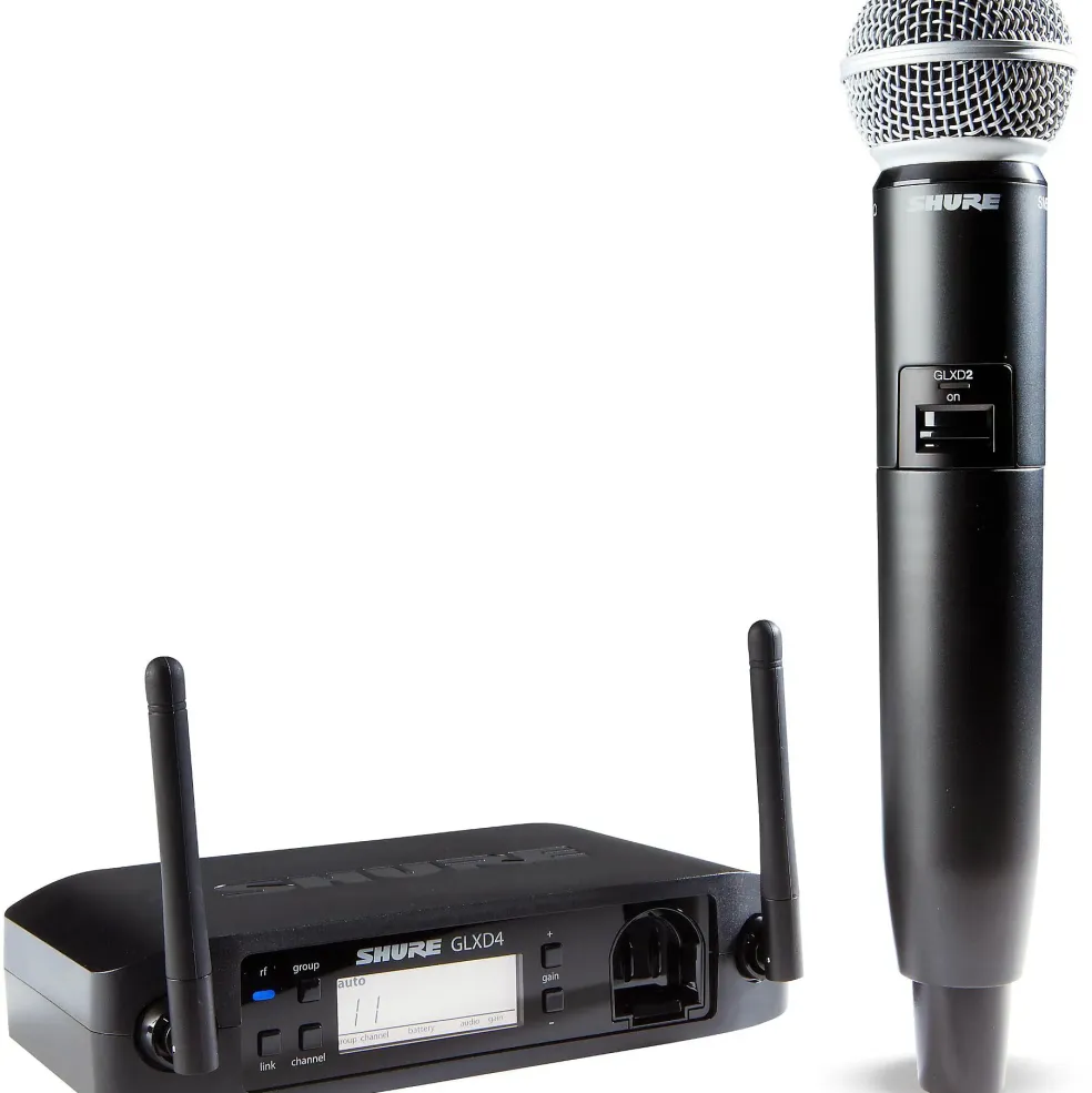 Shure GLX-D Wireless Vocal System With SM58 Mic Z2