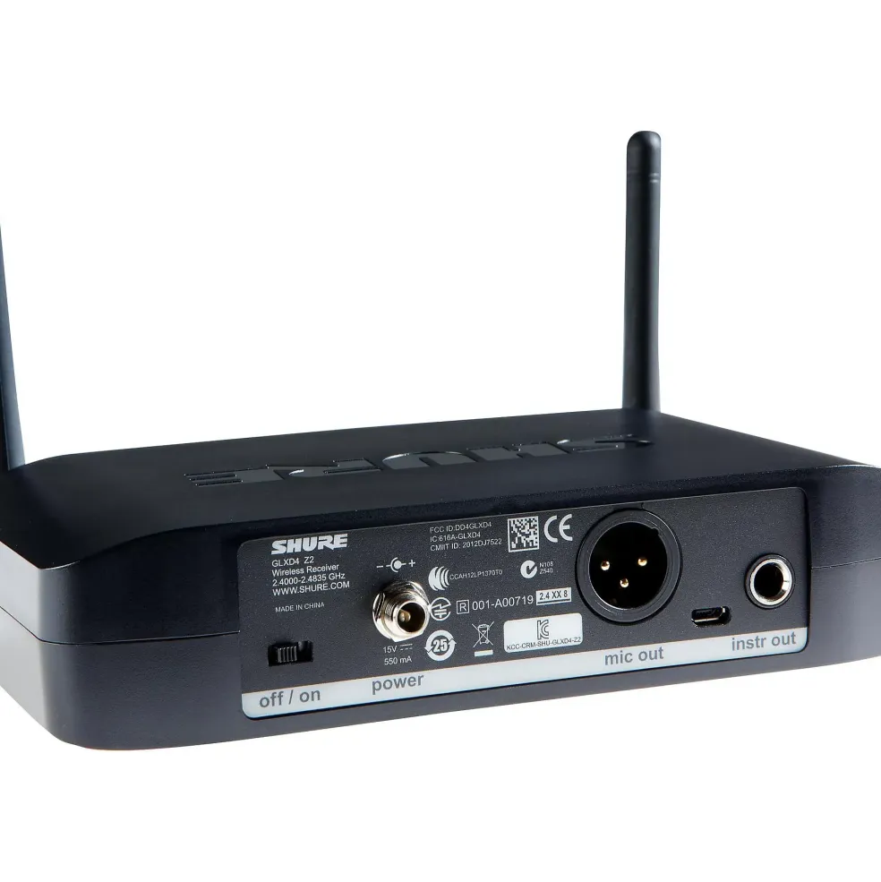 Shure GLX-D Wireless Vocal System With SM58 Mic Z2