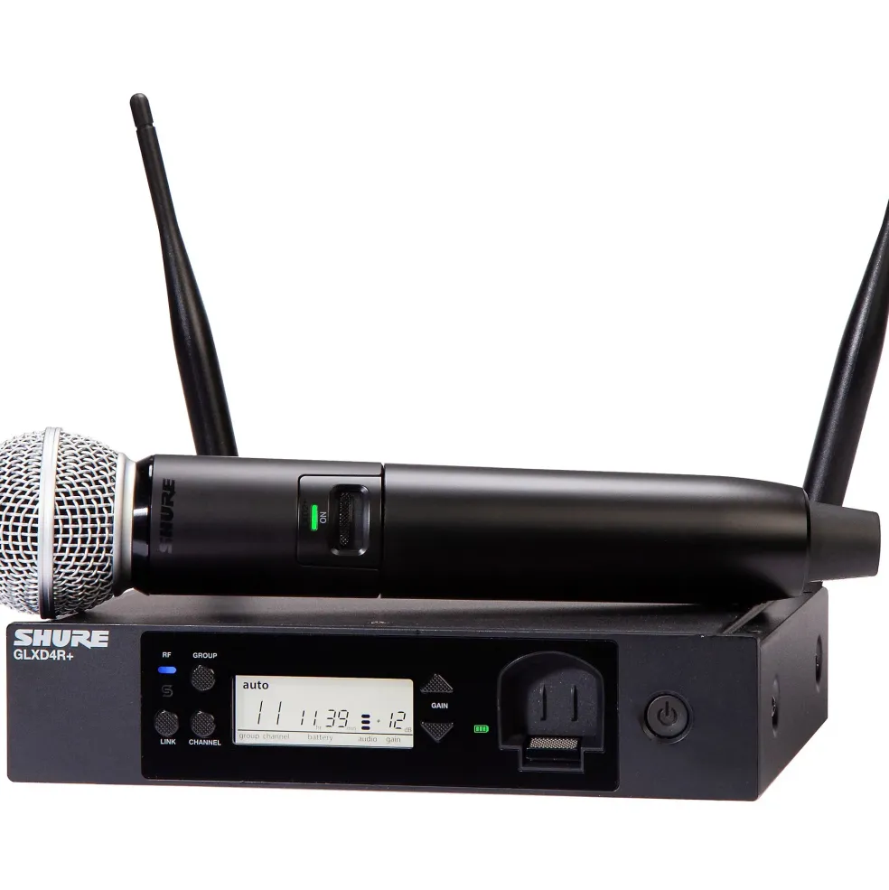 Shure GLX-D24R+ Rackmount Vocal System With SM58