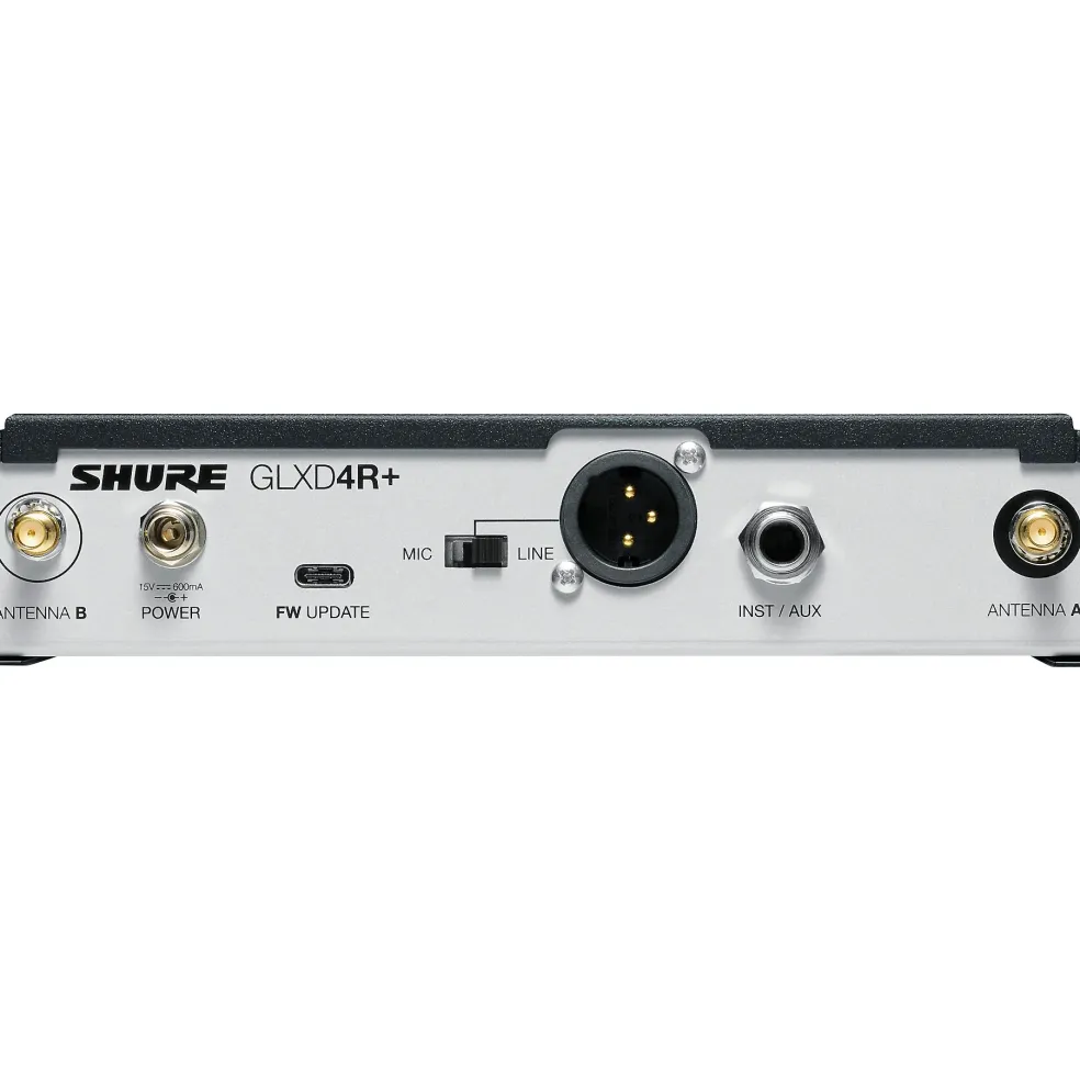 Shure GLX-D24R+ Rackmount Vocal System With SM58