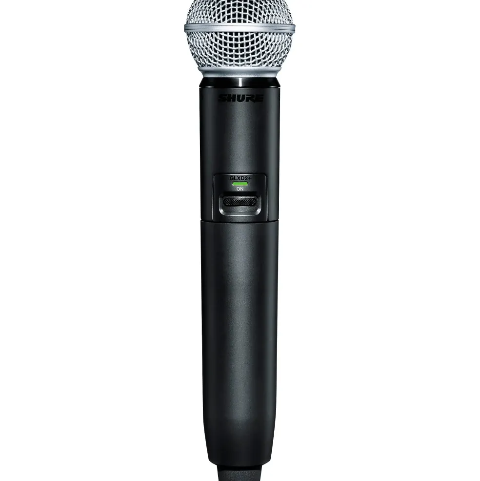 Shure GLXD2/SM58 Vocal Mic With Dual Band Handheld Transmitter