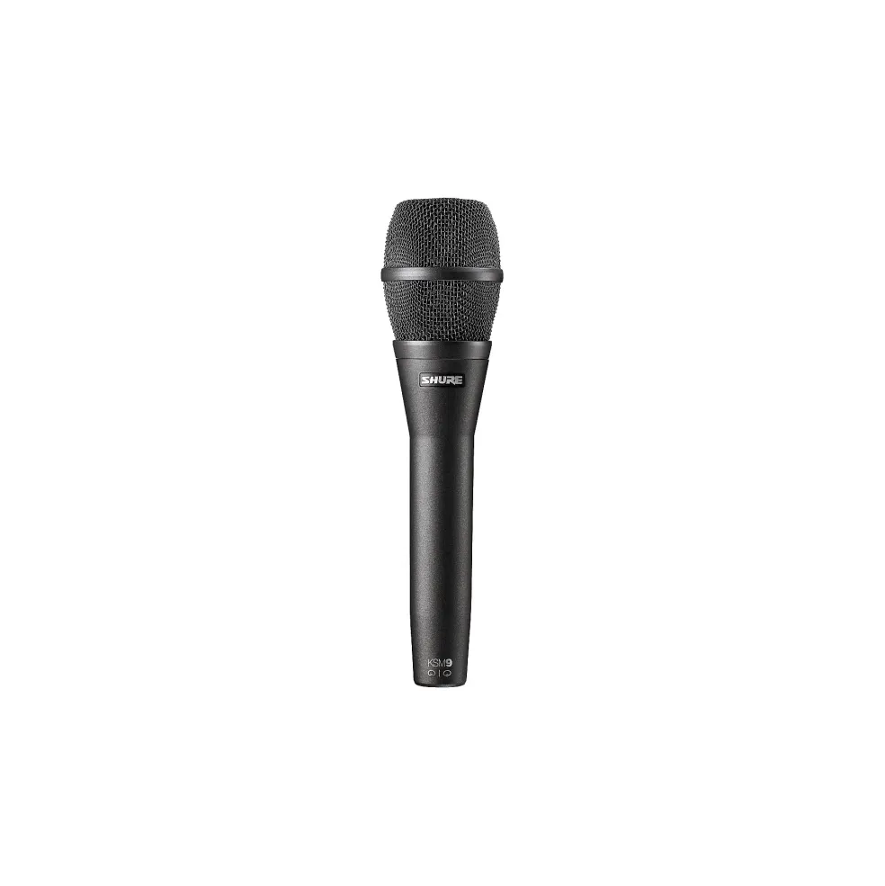 Shure KSM9 Dual-Diaphragm Performance Condenser Microphone Charcoal Gray