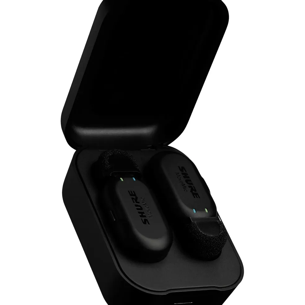 Shure MoveMic Two 2-Channel Wireless Lavalier Microphones