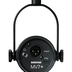 Shure MV7+ Podcast Microphone Black