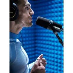 Shure MV7+ Podcast Microphone Black