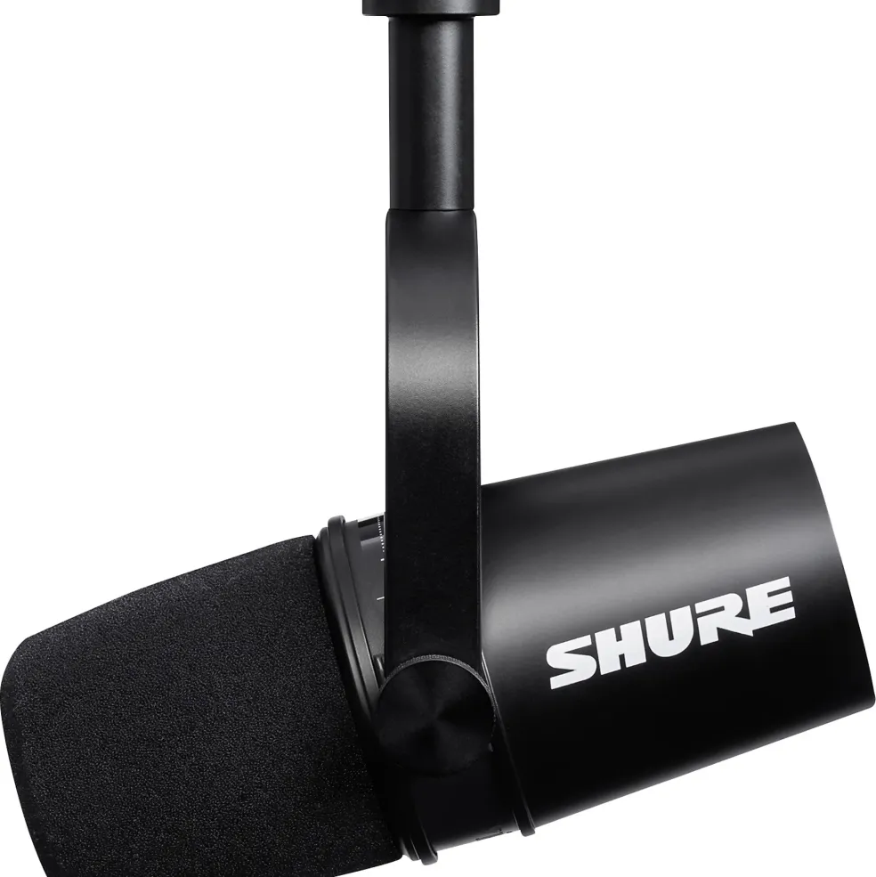 Shure MV7 USB and XLR Dynamic Microphone Black