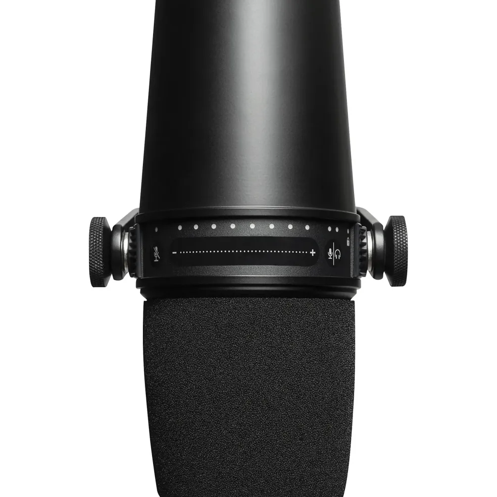 Shure MV7 USB and XLR Dynamic Microphone Black