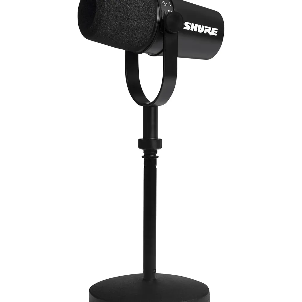 Shure MV7 USB and XLR Dynamic Microphone Black