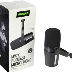 Shure MV7X XLR Podcast Microphone