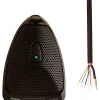 Shure MX392BE Condenser Boundary Microphone, Built-in Preamp, Attached 12' Unterminated Bottom-exit Cable (Omnidirectional)