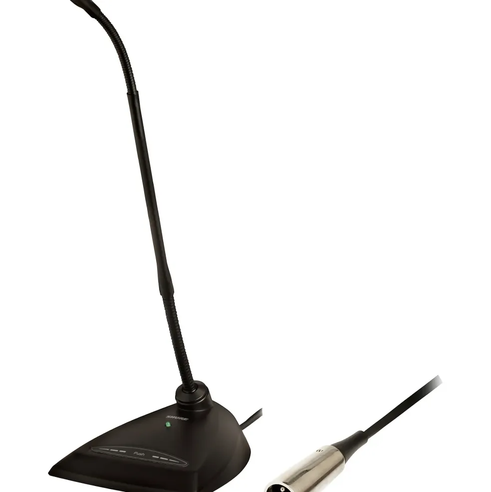 Shure MX412D/S Supercardioid-12" Desktop Gooseneck Condenser Microphone