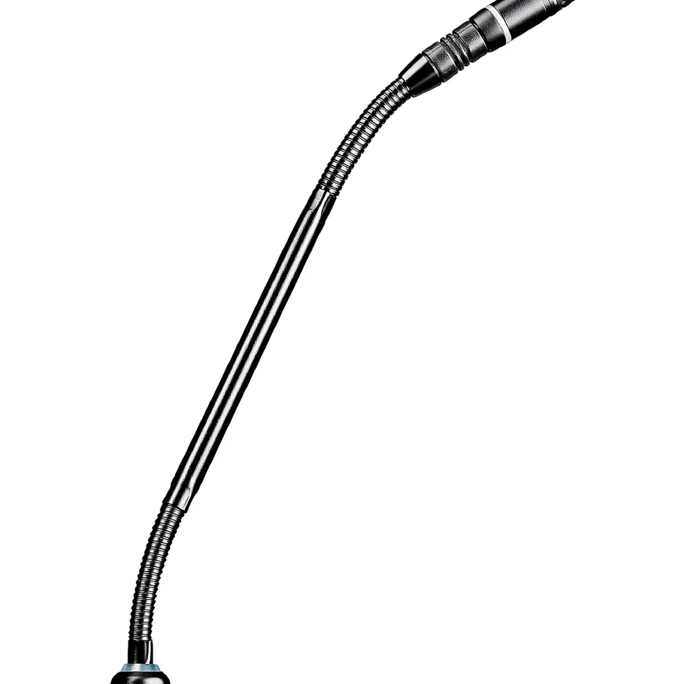 Shure MX410RLPDF/C 10" Shock-Mounted Dual-flex Cardioid Gooseneck microphone (less preamplifier, with top Red LED ring)