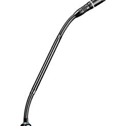 Shure MX410RLPDF/S 10" Shock-Mounted Dual-flex Supercardioid Gooseneck microphone (less preamplifier, with top Red LED ring)