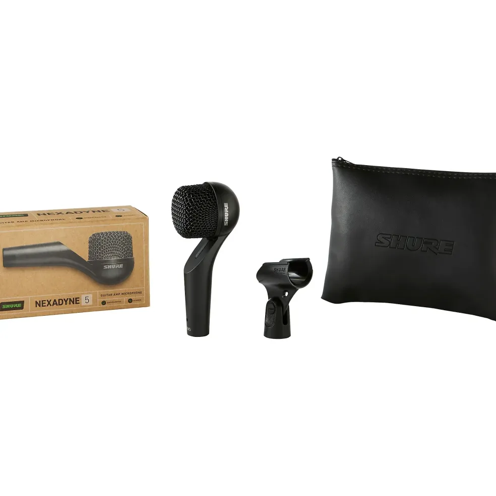 Shure Nexadyne Amp Mic, XLR, Black Black