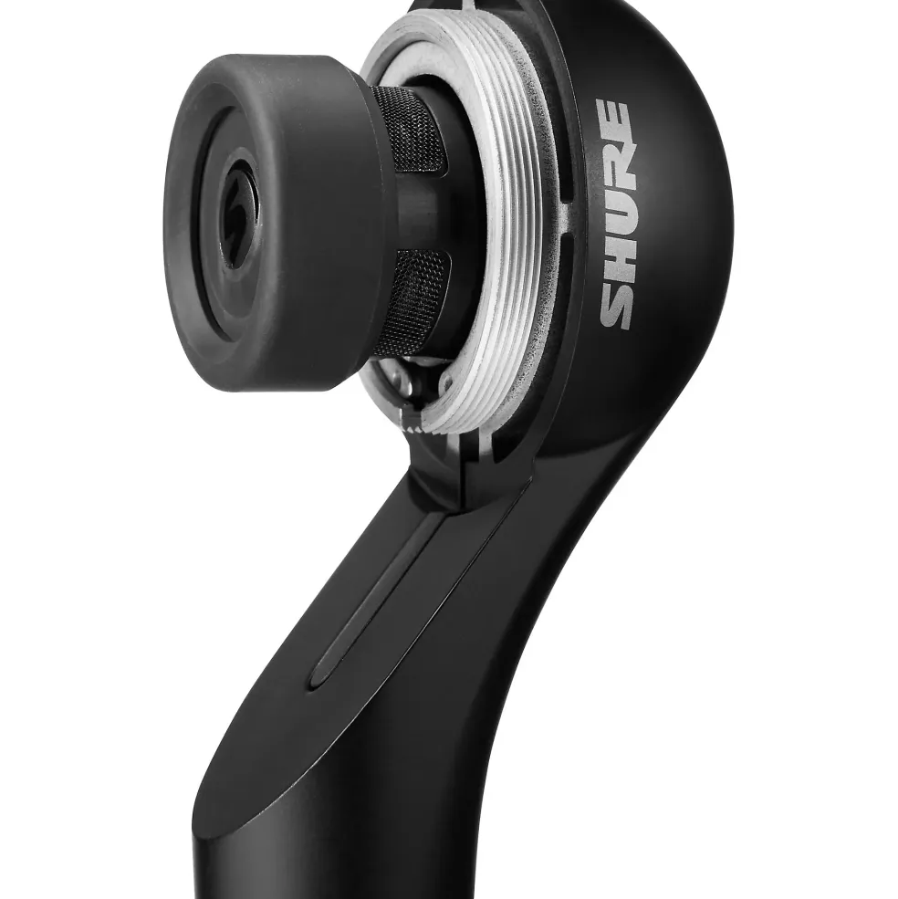 Shure Nexadyne Amp Mic, XLR, Black Black
