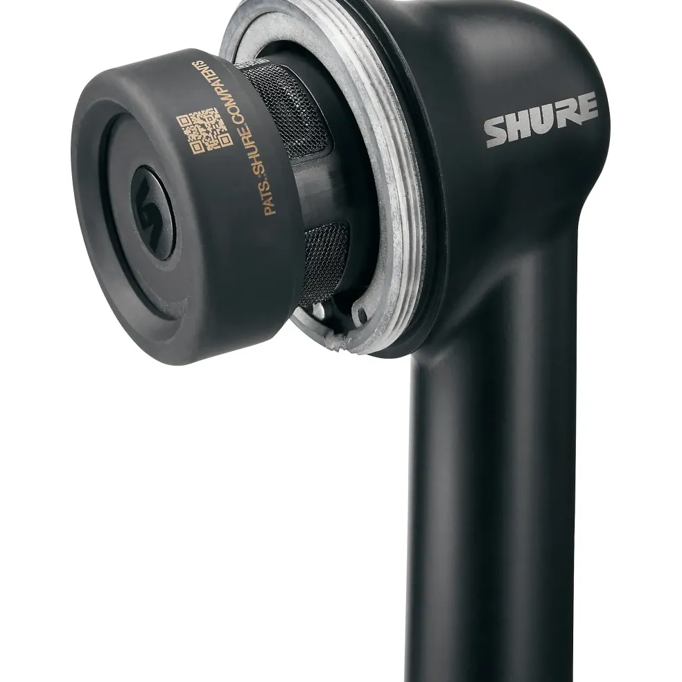 Shure Nexadyne Tom Mic, XLR, Black, 3 Pack Black