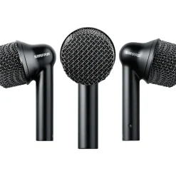 Shure Nexadyne Tom Mic, XLR, Black, 3 Pack Black
