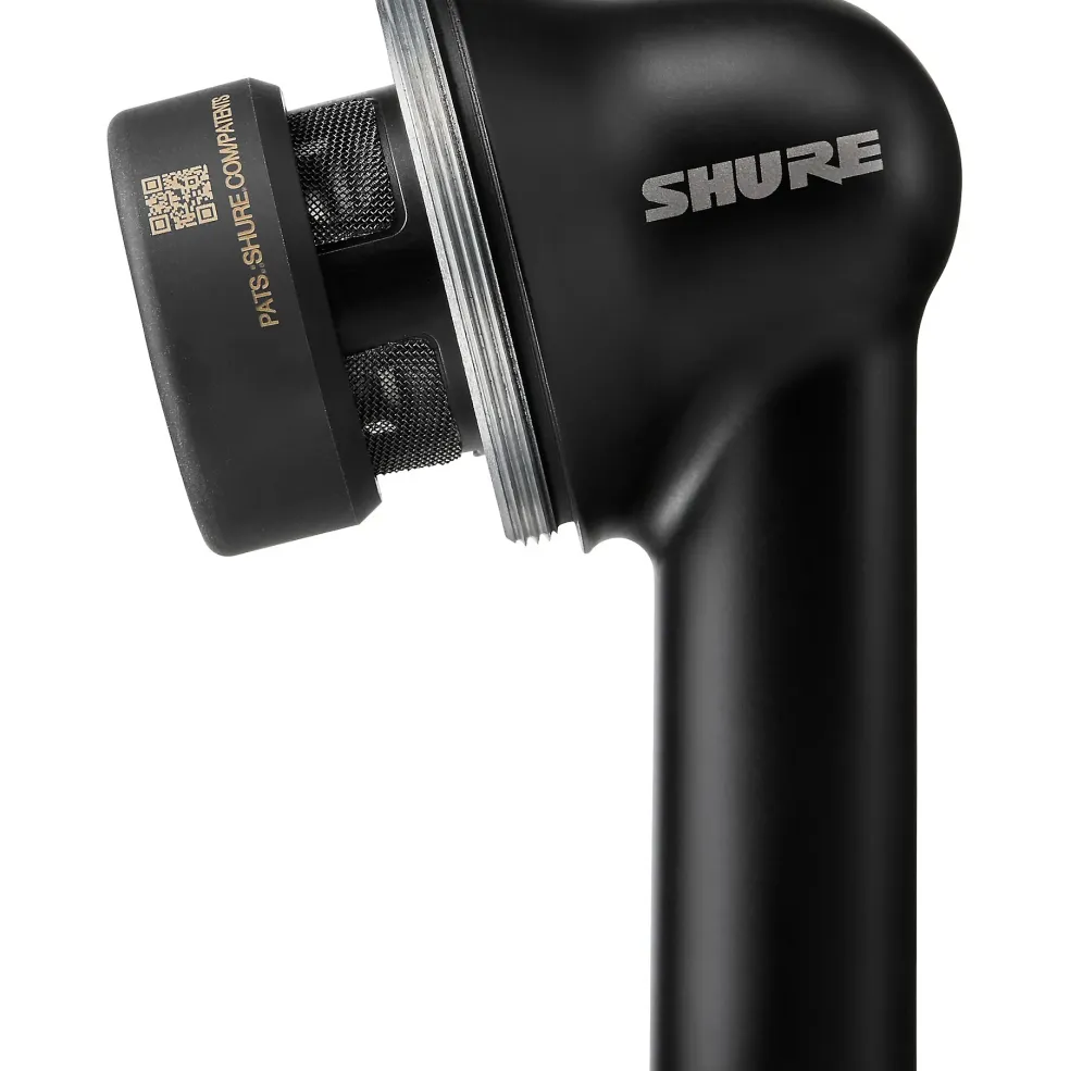 Shure Nexadyne Tom Mic, XLR, Black Black