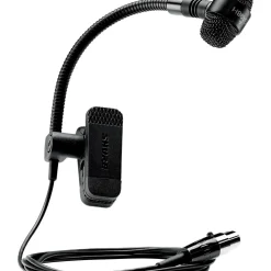 Shure PGA98H-TQG Cardioid Condenser Gooseneck Instrument Microphone with TA4F Wireless System Connector