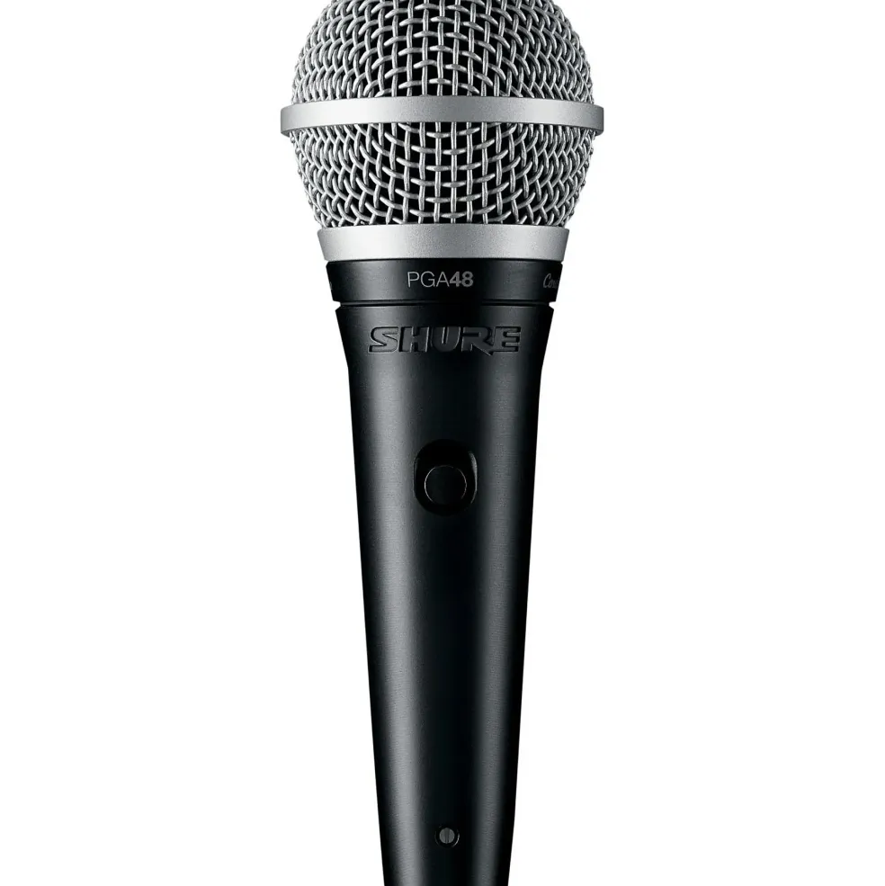 Shure PGA48-QTR Vocal Microphone with XLR to 1/4" Cable